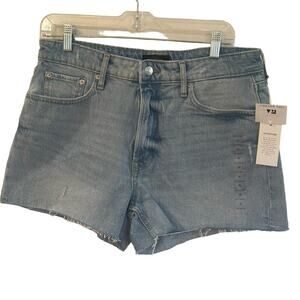 New Free Assembly Denim Shorts sz 10 Cut Off Jean Shorts 90s shorts light wash
